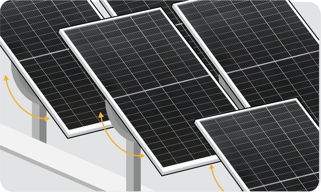 Cuidados na instalação do módulo fotovoltaico