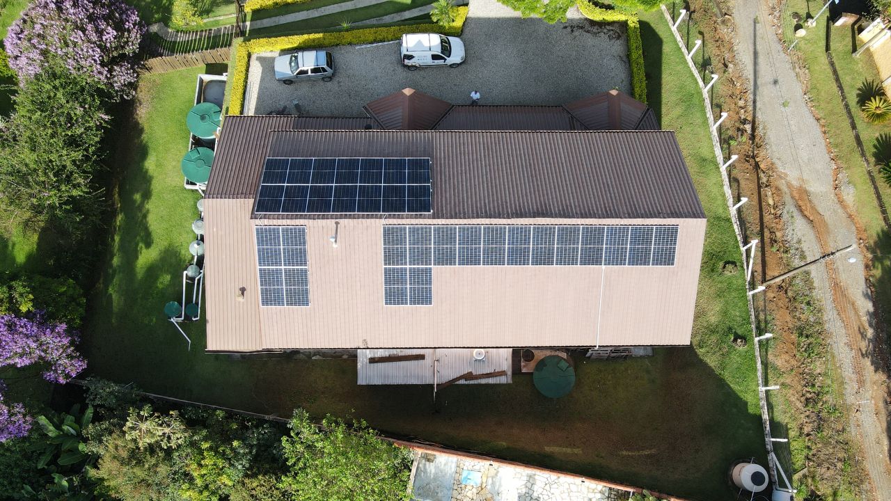 Cervejaria com sistema fotovoltaico