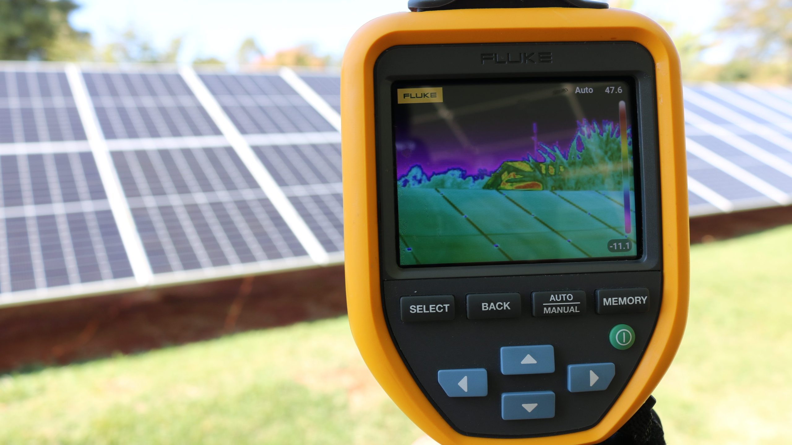 Câmera de infravermelho Fluke