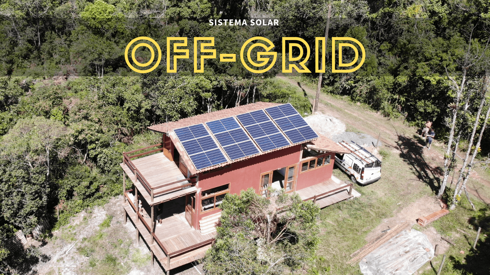 Casa com sistema isolado