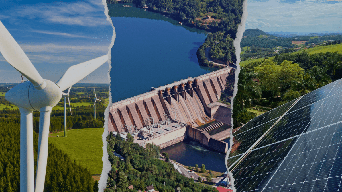 Principais fontes de energias renováveis no Brasil