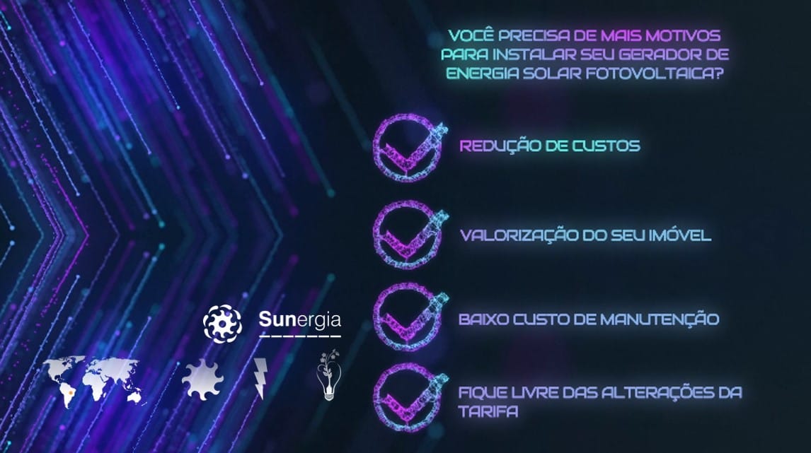 Eficiência Energética e Redução de Custos | Energia Solar Fotovoltaica