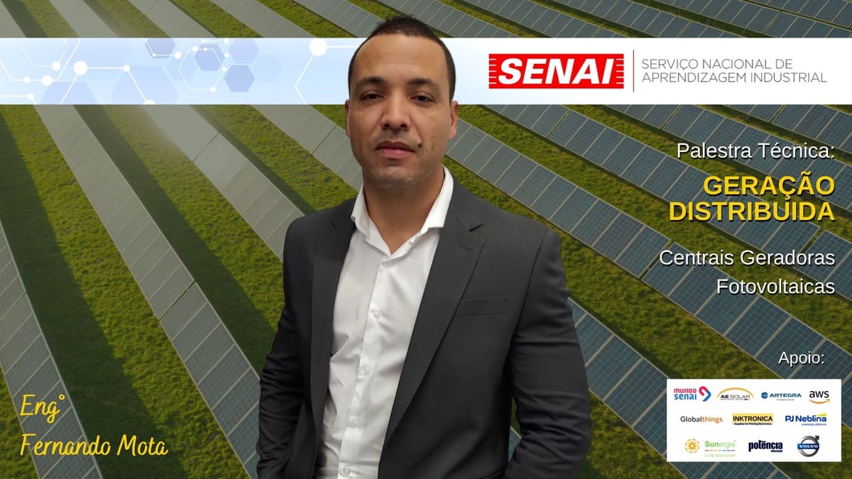 PALESTRA TÉCNICA | Geração Distribuída de Energia Solar Fotovoltaica