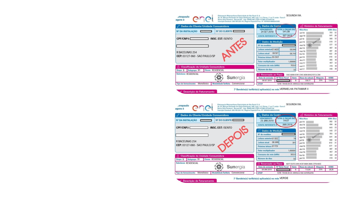 Reduzir a conta de luz em até 95% com a energia solar